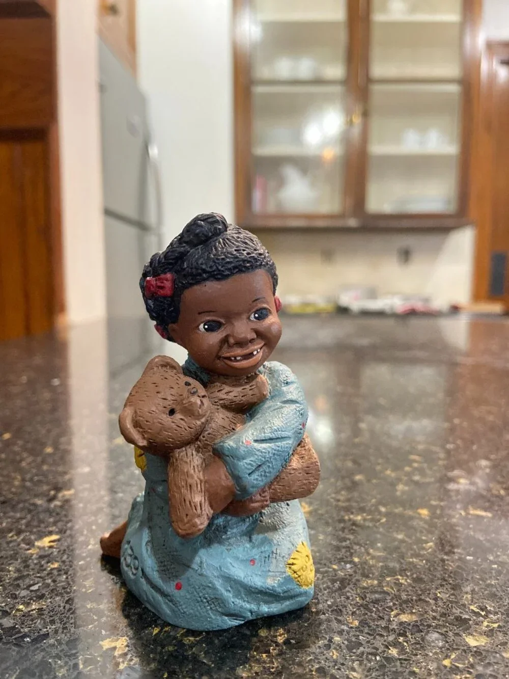 Martha Holcombe Prissy Bear Figurine, All God’s Children Collection